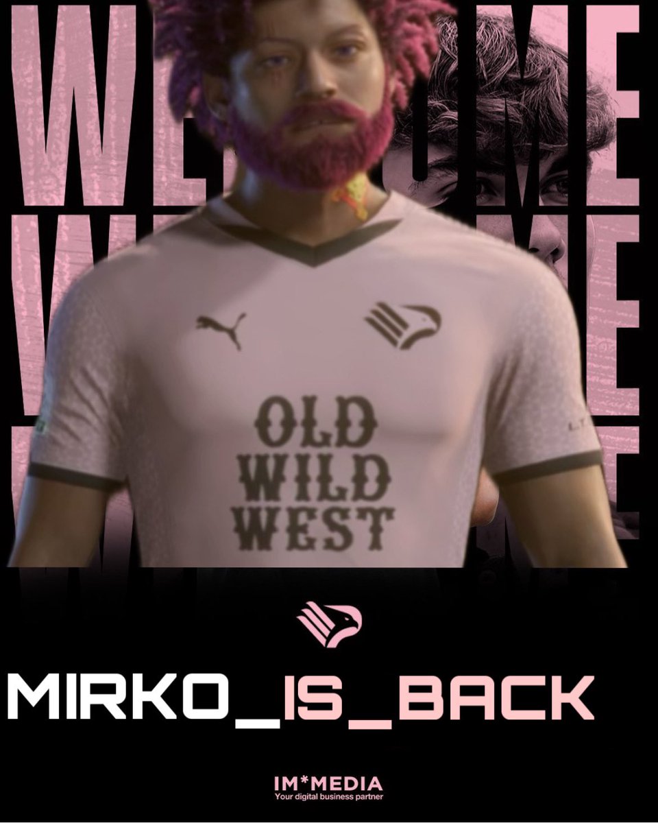 È con orgoglio che vi annuncio che faccio  ufficialmente parte del <a href="/PalermoProClub/">Palermo eSports Pro Clubs</a> 🩷🖤
Daró il massimo per portare in alto i nostri colori 💎