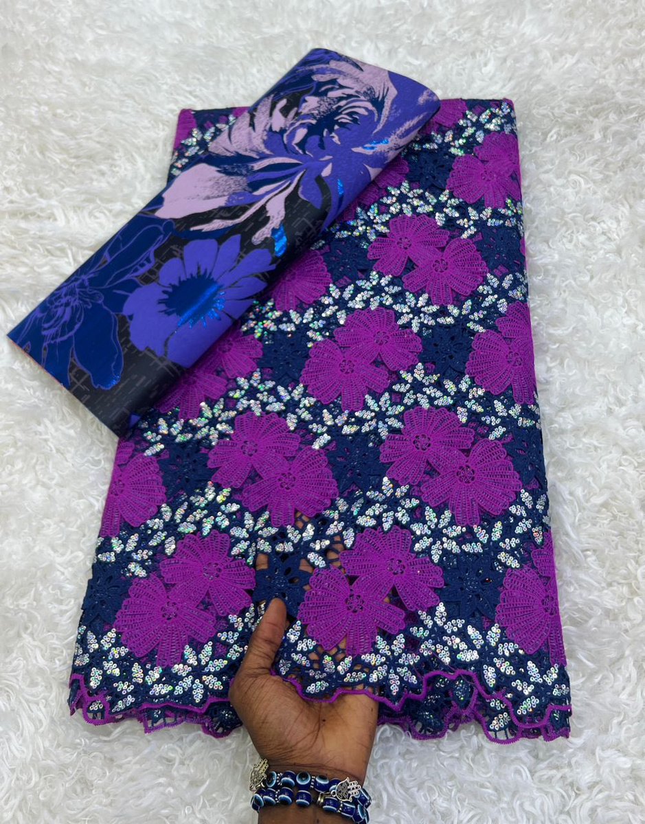 wonuolafabric's tweet photo. Dubai cord lace with sequins
Swipe to see more beautiful colors 
Price:65k/5yards
Gele is sold separately https://t.co/YX0XYYDvxD