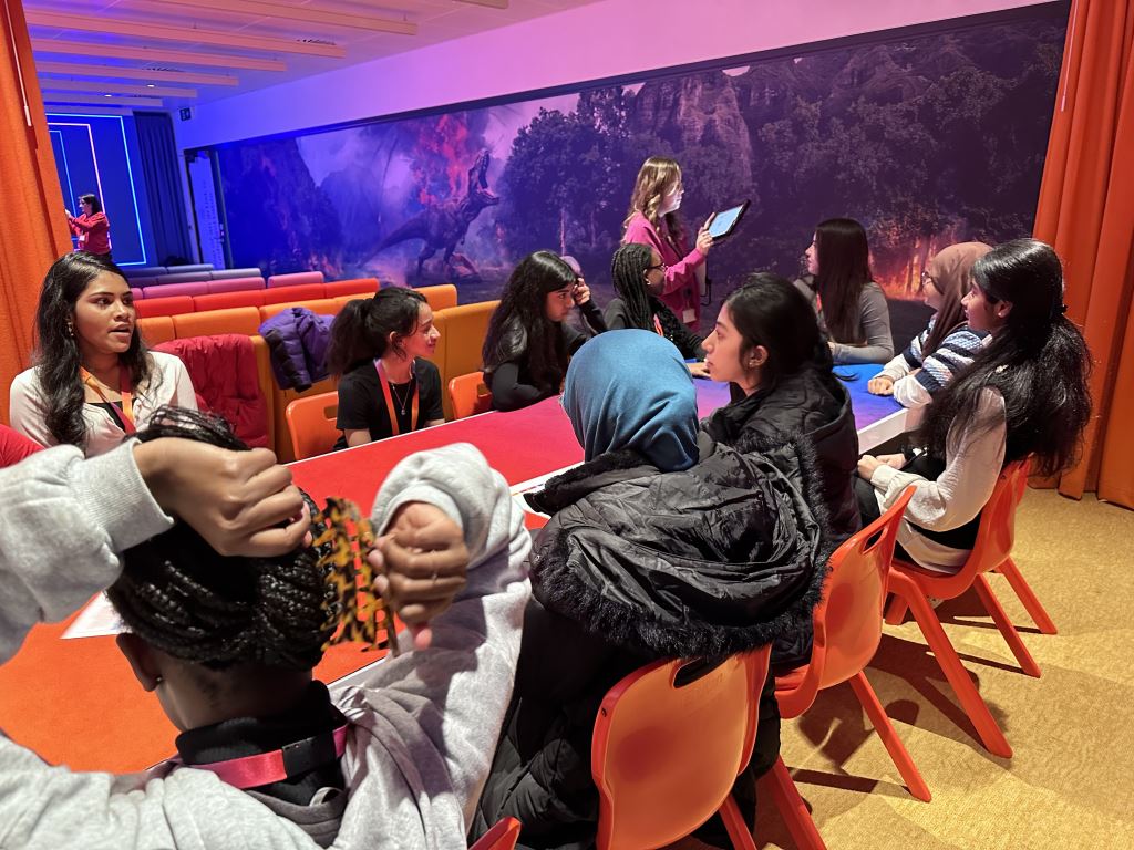 Wexham_School's tweet photo. 🎬✨ 31 Year 10 students had an incredible experience at the @Sky Studio #STEAM workshop! They pitched ideas, created digital content in a bespoke XR studio, and explored creative careers with the Sky Team. A VIP tour + hands-on roles = inspiration unlocked! 🚀🎥#SkyStudio https://t.co/ryAOaj1mZu