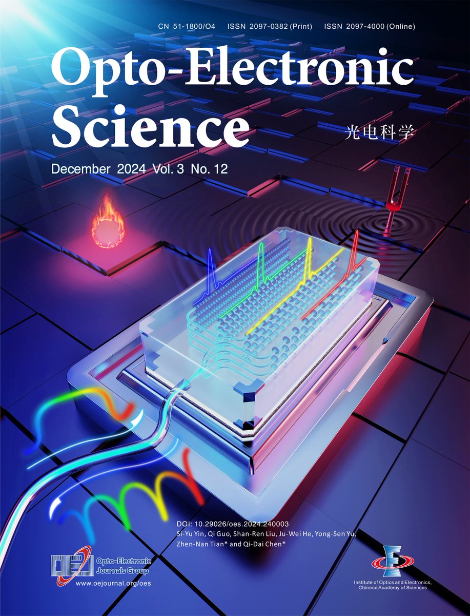 OptoElectronAdv's tweet photo. #OES_highlight Three-dimensional multichannel waveguide grating filters https://t.co/LMm6d7tIL6 by Prof. #ZhennanTian #QidaiChen from Jilin University, China #FBG #fiberoptics #waveguide #grating #filter #3D #multichannel #femtosecond #laser #directwriting https://t.co/difgkLxIQP