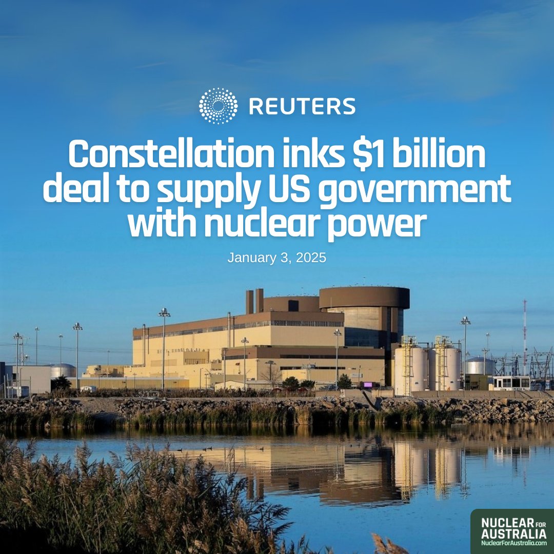 Nuclear power provides around half of America's clean energy. 

Australia is falling behind. 

✍️Sign our petition today: nuclearforaustralia.com/petition