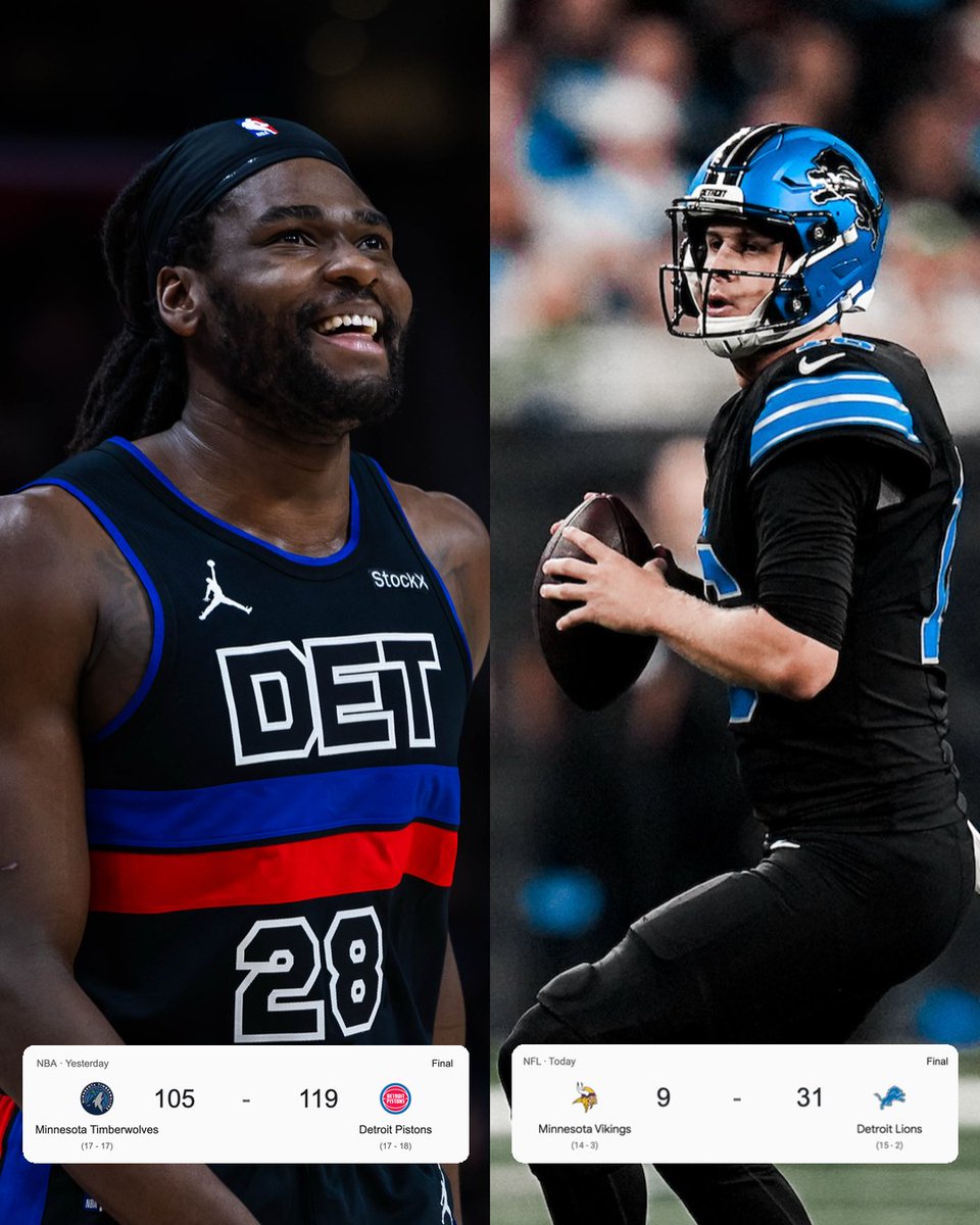 DetroitPistons's tweet photo. Minnesota sweep complete 🧹

#DetroitBasketball | #OnePride https://t.co/sJDxoBIfkf