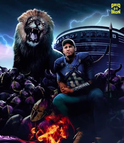 TheRealCorrect's tweet photo. Lions did what they were gonna do from the beginning, take over the Division, The Vikings talked all that shit and decided to shit the bed once again!🤣🤣🤣 #NFCCHAMPS #Vikings #LionsVsVikings https://t.co/DXekIF0YmZ
