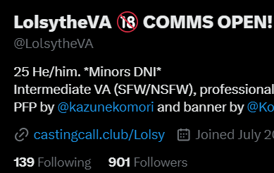 LolsytheVA tweet picture