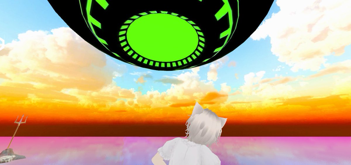 shizukamome's tweet photo. これは何？でもいいところみたいです🛸

#LootyVSR #VirtualSurrealism 
📷フォトコンテスト https://t.co/7u7inSge3W