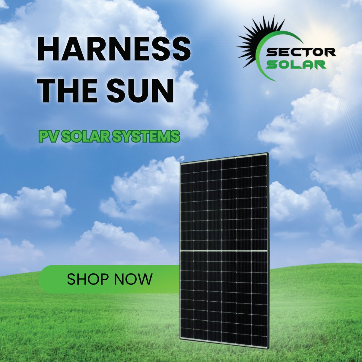Sector Solar, specialists in the supply of PV Solar Power Systems. 

Reduce your carbon footprint and save on electricity bills with our top-quality solar solutions. 
Contact us now: sectorsolar.co.za