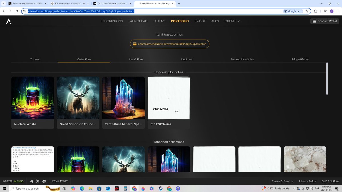 NathanC41378633's tweet image. #TenthBase #B10 #BaseZero

Day Zero M+1!

Those listed Tenth base inscription looking pretty cheap atm.. wonder how long they stay available for... 

lol 

As Atom goes up in price that 5 atom and 45 atom listing are like genuine penny stock right now lol

,,, even that 500 Atom…