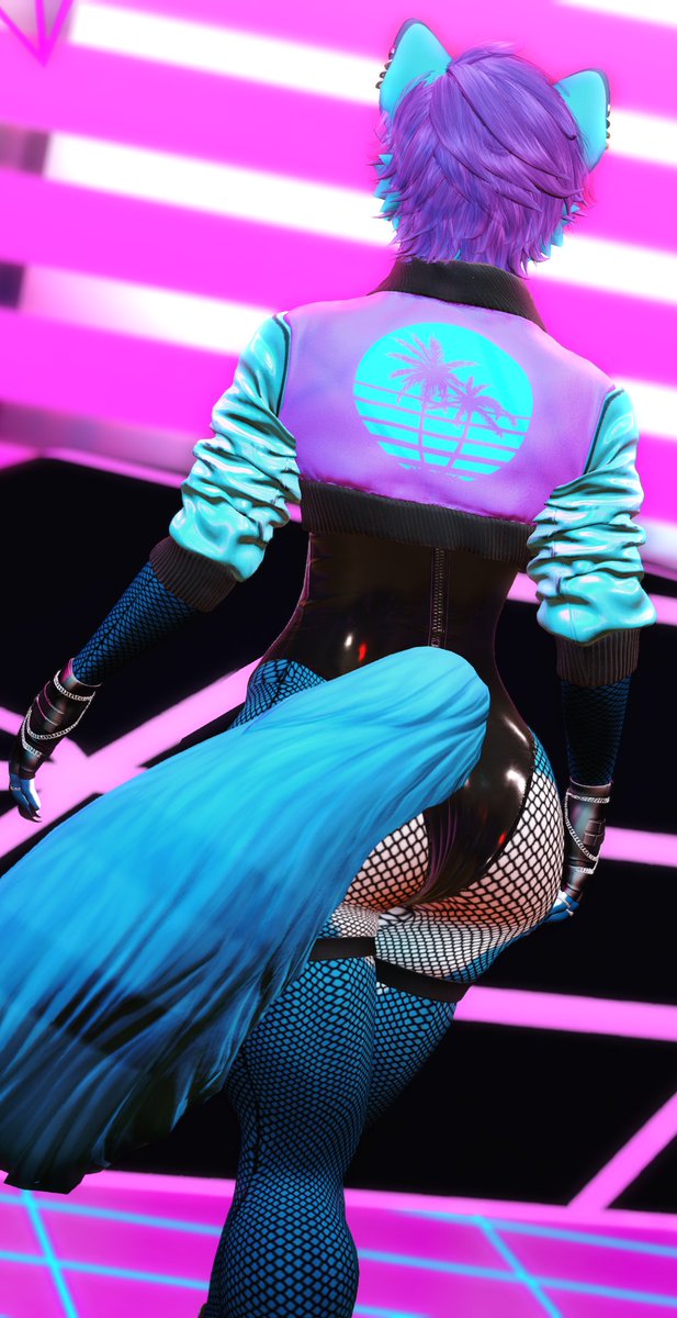 🎶 Time is running out for me and you 🎶

Couldn't decide which to choose so here's three versions, why not~ o3o

#SecondLife #SL #Femboy #Furry #FurrySL #retrowave #texyfox