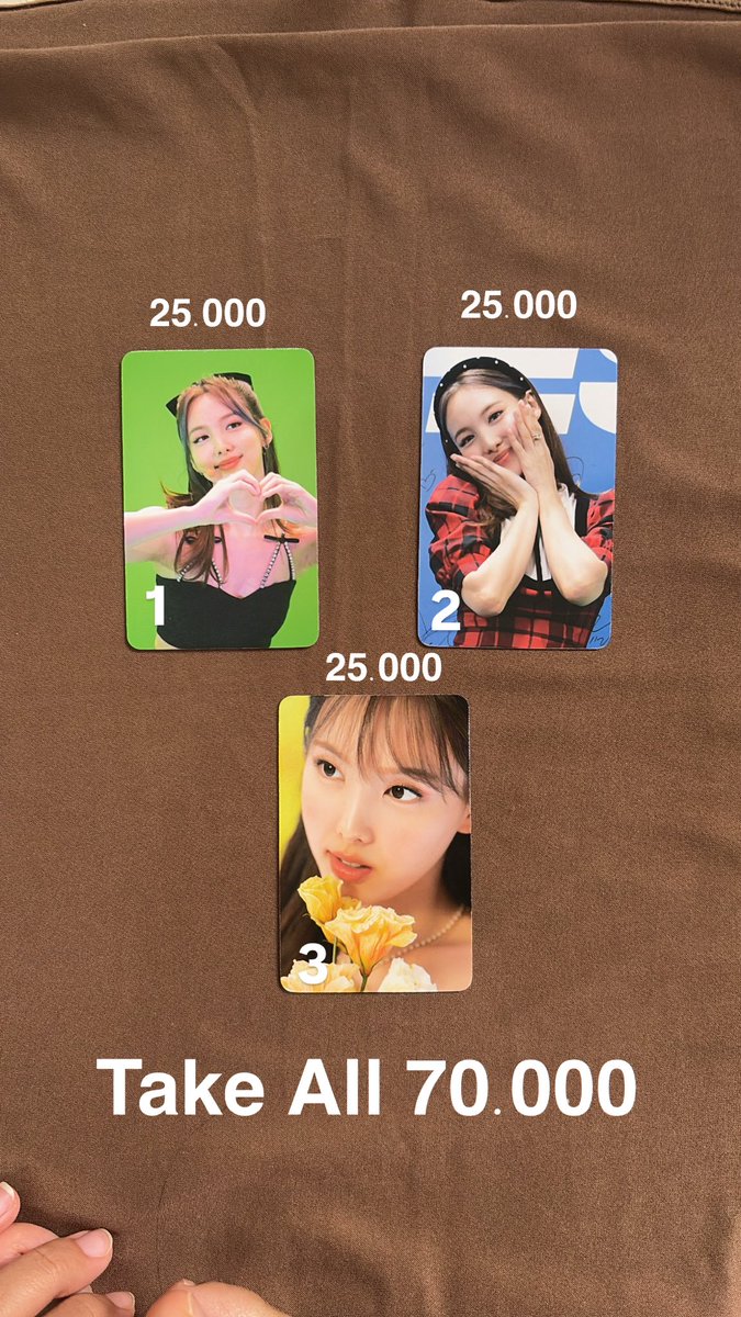 viyeauxe's tweet photo. WTS Photocard Nayeon Twice Official

Good Condition
Safe Packing
📍Jambi, Ind https://t.co/jjmsOc0JP7