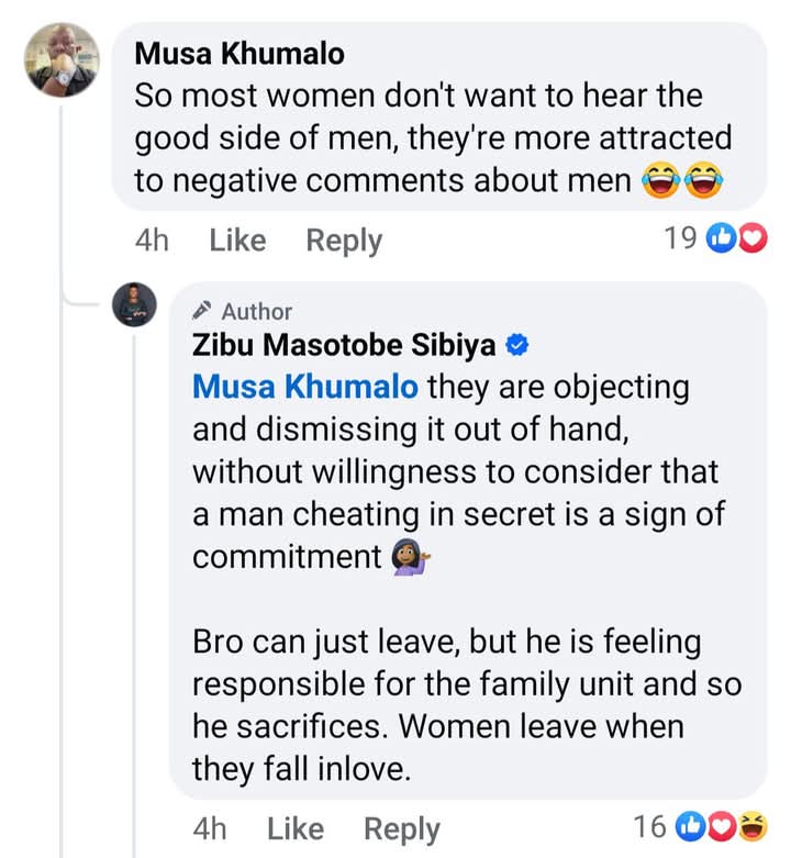 "Cheating in secret is a sign of commitment."🤣🤣🤣🤣🤣😂