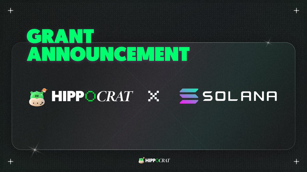 🎉 Selected for the Solana Foundation Grant! <a href="/SolanaFndn/">Solana Foundation</a> 

We completed milestones a month early and passed Solana’s rigorous review process!

Mainnet launch is set for H1 2025, setting new standard for decentralized health data management and bridging 4M+ users! 🚀
#solana