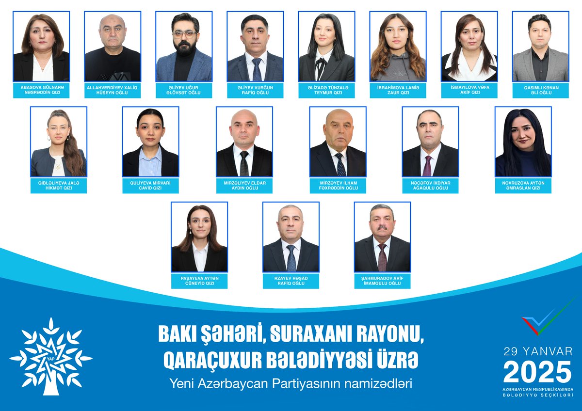 #Bələdiyyəseçkiləri #Seçki2025