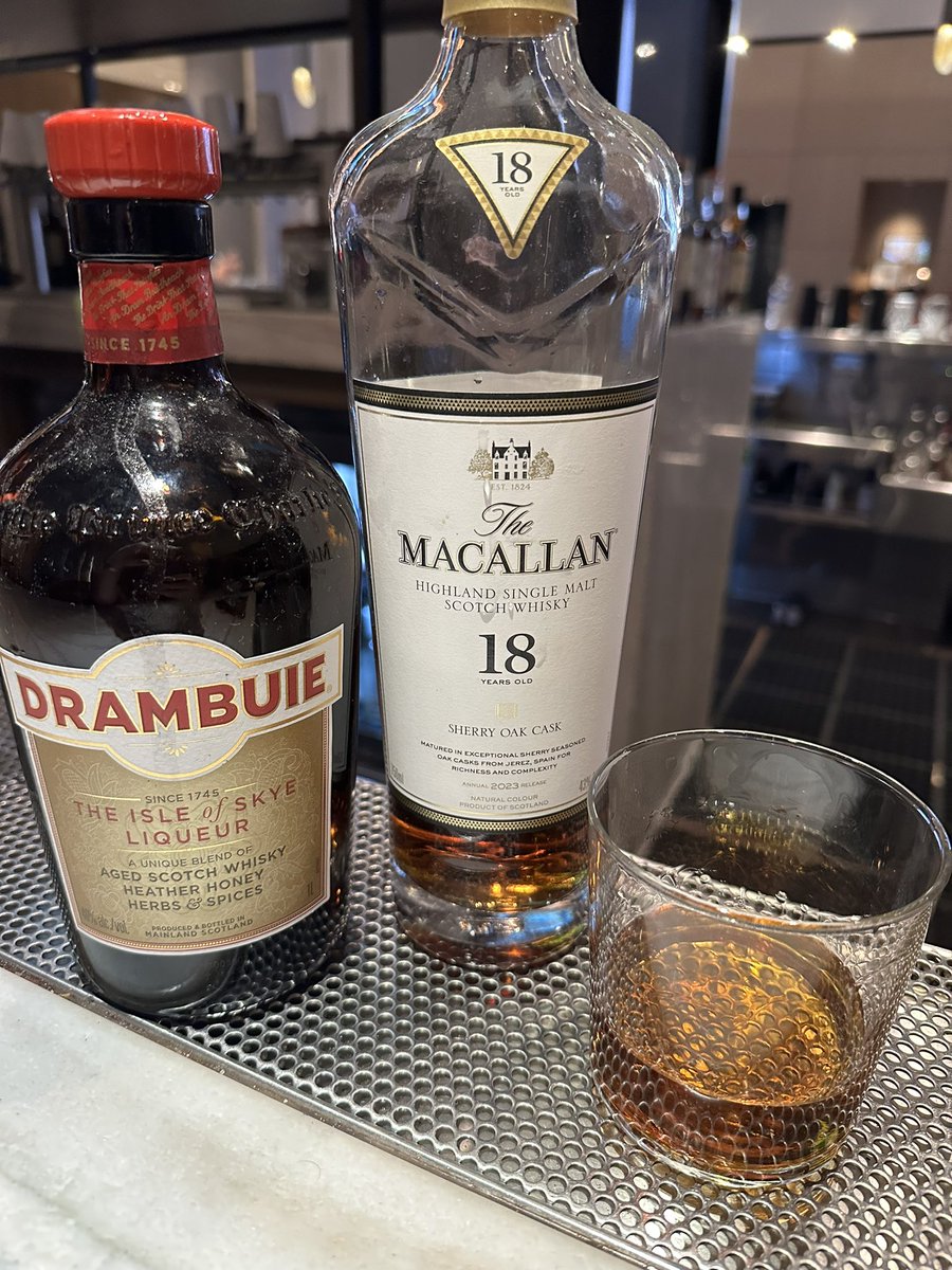 The finest of Rusty Nails the bar has on its top shelf. #SloshedShep #PDFC2025