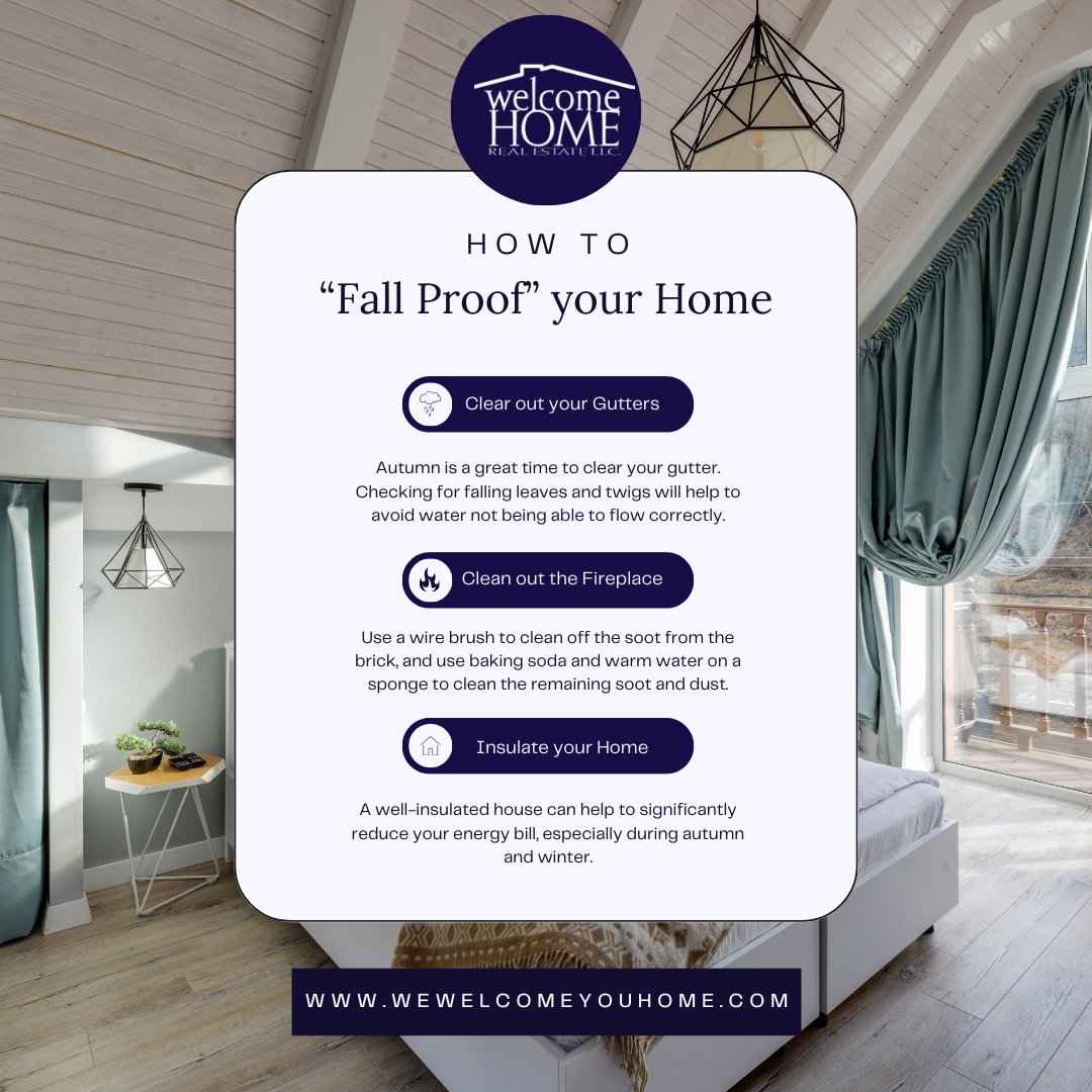 BrandiHundelt's tweet image. 🍁 How to 'Fall Proof' Your Home 🍁

Autumn is here! Make your home cozy, safe, and ready for the season with these simple tips:

📞 Contact Brandi Hundelt
📞 (618) 363-4135
📧 MrsHundelt0803@gmail.com
🌐 Visit: wewelcomeyouhome.com 
.
.
#FallProofYourHome #AutumnTips