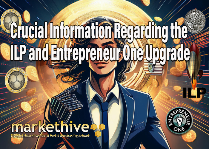 williams58_deb's tweet photo. We are on the verge of an incredible economic renaissance worldwide. At the forefront of this revolution is cryptocurrency, which has the power to empower millions of individuals and integrate them into a secure, decentralized global economy.

We are witnessing the “rebuilding” of the entire global economy, with Markethive at the threshold of this economic resurgence. After years of preparation, iterations, and Divine guidance, we are launching into the greatest crypto revolution ever that will mark the creation of a renaissance within Markethive.

This article provides updates about the increased value of the ILP, which has changed the ILP component of the Entrepreneur One Upgrade, and what you can do to take maximum financial advantage. Read the full article here… https://t.co/xgcwPqoKyA