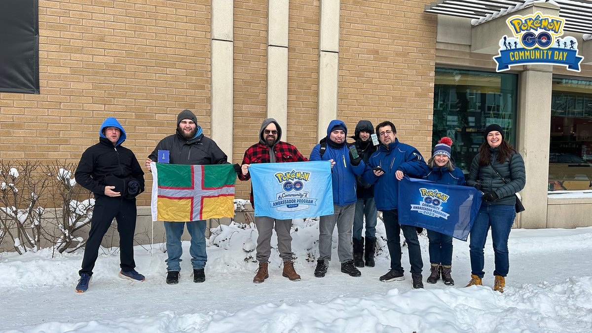 PokemonGoApp's tweet photo. Thank you to all the Trainers from around the globe who joined us for the first #PokemonGOCommunityDay of 2025!

📍 Canada: Saguenay, QC; USA: Fullerton, CA; Merced, CA; Littleton, CO https://t.co/eyeWAhXQpE