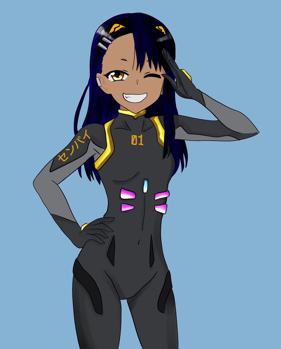 ObakeOccultus's tweet photo. ๐๐ฅ Nagatoro, pilot of the EVA Mark Senpai 01, ready to dominate the battlefield in Waifus War! ๐คโก A perfect mix of charm, style, and sheer attitude. ๐๐ฅ
Do you have what it takes to face her? ๐๐ฎ
#Nagatoro #WaifusWar #EVA01 #AnimeArt #MechaStyle #Fanart #EpicGaming #AnimeLife #Evangelion