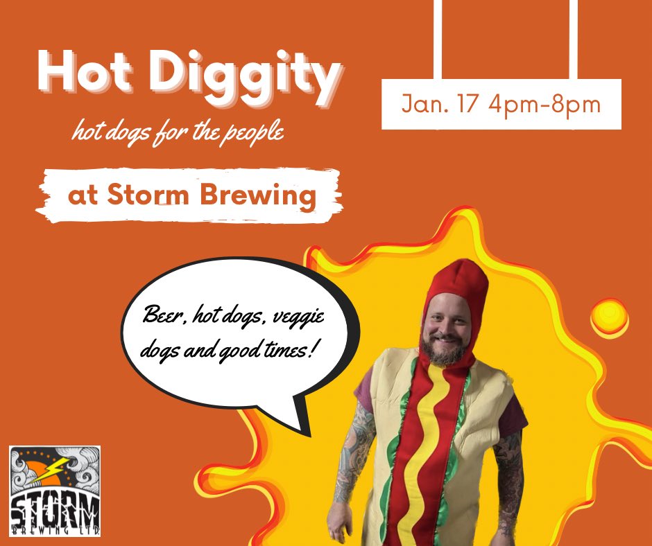 HOT DOGS FOR THE PEOPLE! 

On Friday, January 17th from 4pm to 8pm be sure to stop by for a $5 frank and fun times with good people. Bring a date, bring a friend, bring the whole family. All are welcome! ✌️