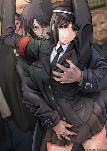 pixivリクエストで「最終痴漢電車3」の"痴漢撲滅鉄道警備団体レイヴン"の小隊"ダークスター"隊長・黒滝凛と、鷹取迅を描きました。
期限の二ヶ月をオーバーしたので再手続きを行いました。すみませんでした
リクエストありがとうございました

 大きな画像、陰毛差分はpixivに
https://t.co/PmSBNNyYFe 