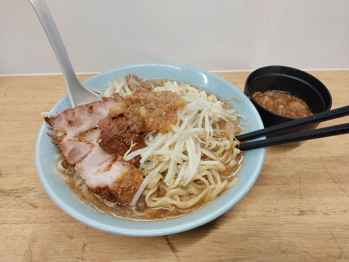 冬休み最後に二郎〜アブラ食べ過ぎて気持ち悪くなったけど、うまうまだから全然良い