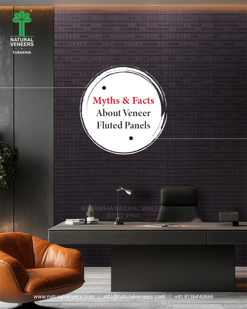 naturalveneers's tweet image. Myth &amp;amp; Facts about Veneers Fluted Panels! 🚪

Visit: naturalveneers.com

#naturalveneers #woodveneer #flutedpanel #factcheck #mythandfacts #flutedveneerpanel #fireretardantpanels #seamlessdesign #premiuminteriors #naturaltouch #woodenbeauty #interiordecor #woodveneer