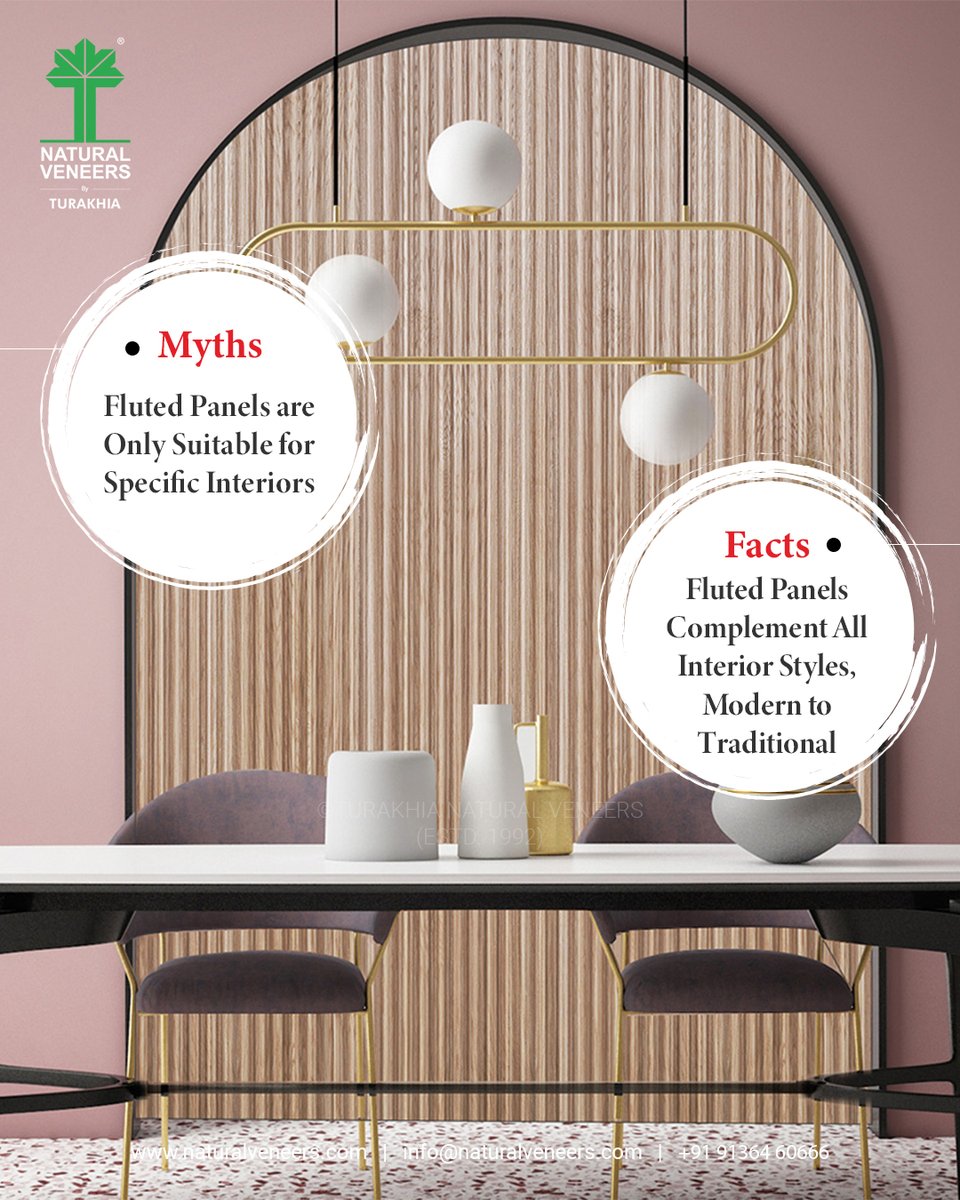 naturalveneers's tweet image. Myth &amp;amp; Facts about Veneers Fluted Panels! 🚪

Visit: naturalveneers.com

#naturalveneers #woodveneer #flutedpanel #factcheck #mythandfacts #flutedveneerpanel #fireretardantpanels #seamlessdesign #premiuminteriors #naturaltouch #woodenbeauty #interiordecor #woodveneer