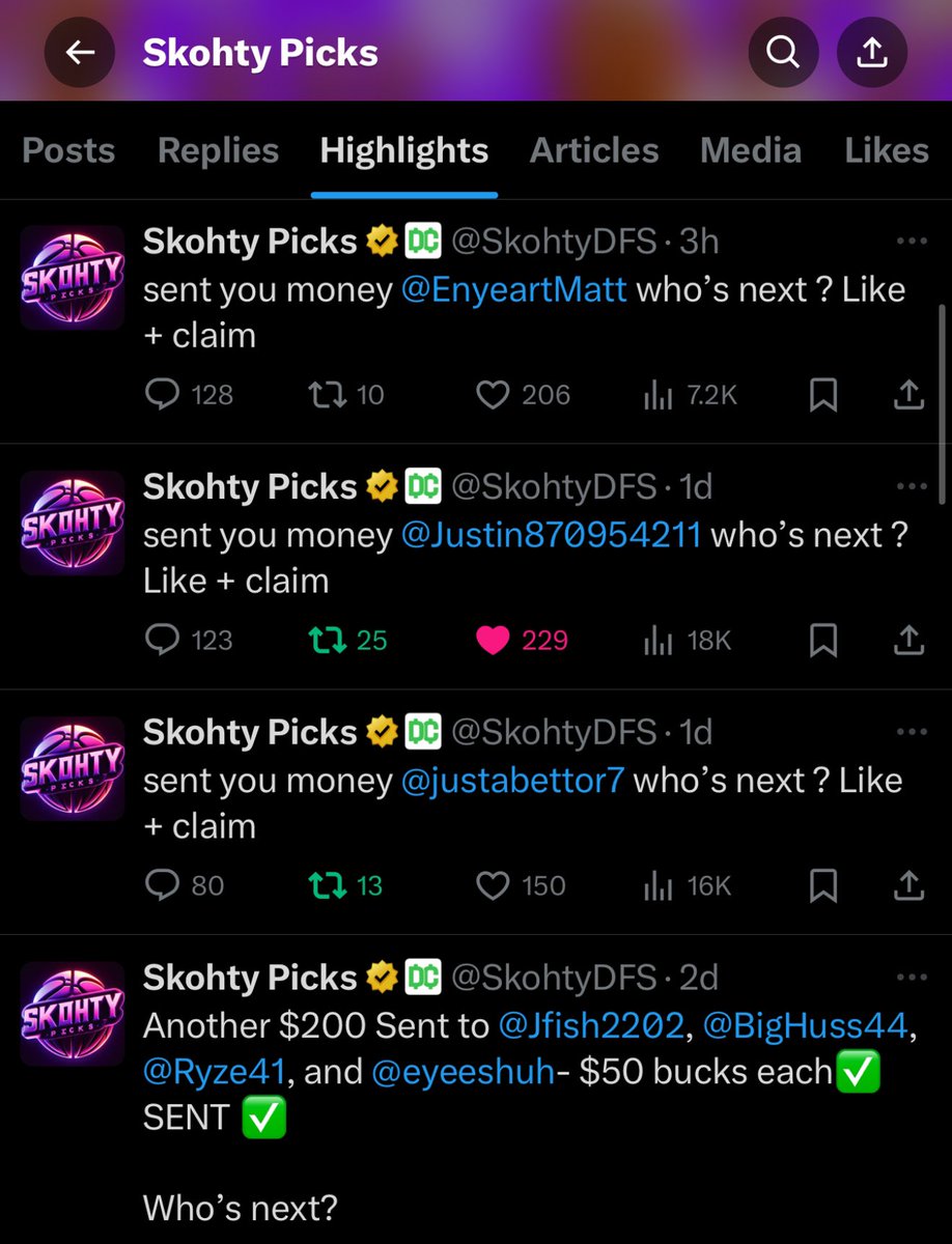 Skohty Picks tweet media