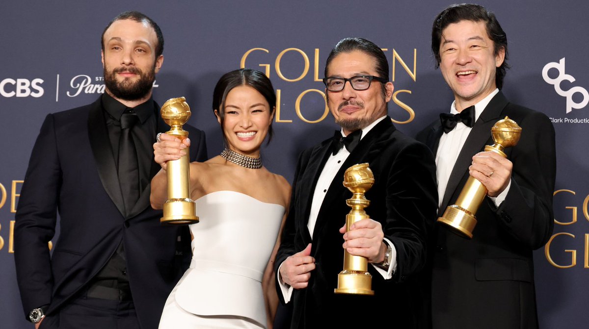 IMDb's tweet photo. That's a wrap on the 2025 #GoldenGlobes! Catch up on all the winners here: https://t.co/9xI5EsK8Zv https://t.co/CD8rDwd1GK
