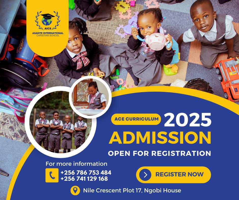 AsanteIntSch's tweet photo. New Year greetings 😊

We are thrilled to announce that admissions for 2025 are ongoing! We can't wait to welcome your child into our wonderful community, where we raise a generation for Jesus Christ.

Contact us today on +256786753484 or
+256741129168 to enroll 📚your child https://t.co/AV41PG5dGy