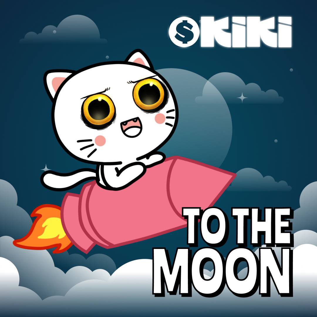 KIKIcatofficial's tweet photo. KiKats, are your $KIKI bags packed?

Time to send it to the moon soon! 😼🚀🌕 https://t.co/n53R9NRJCx