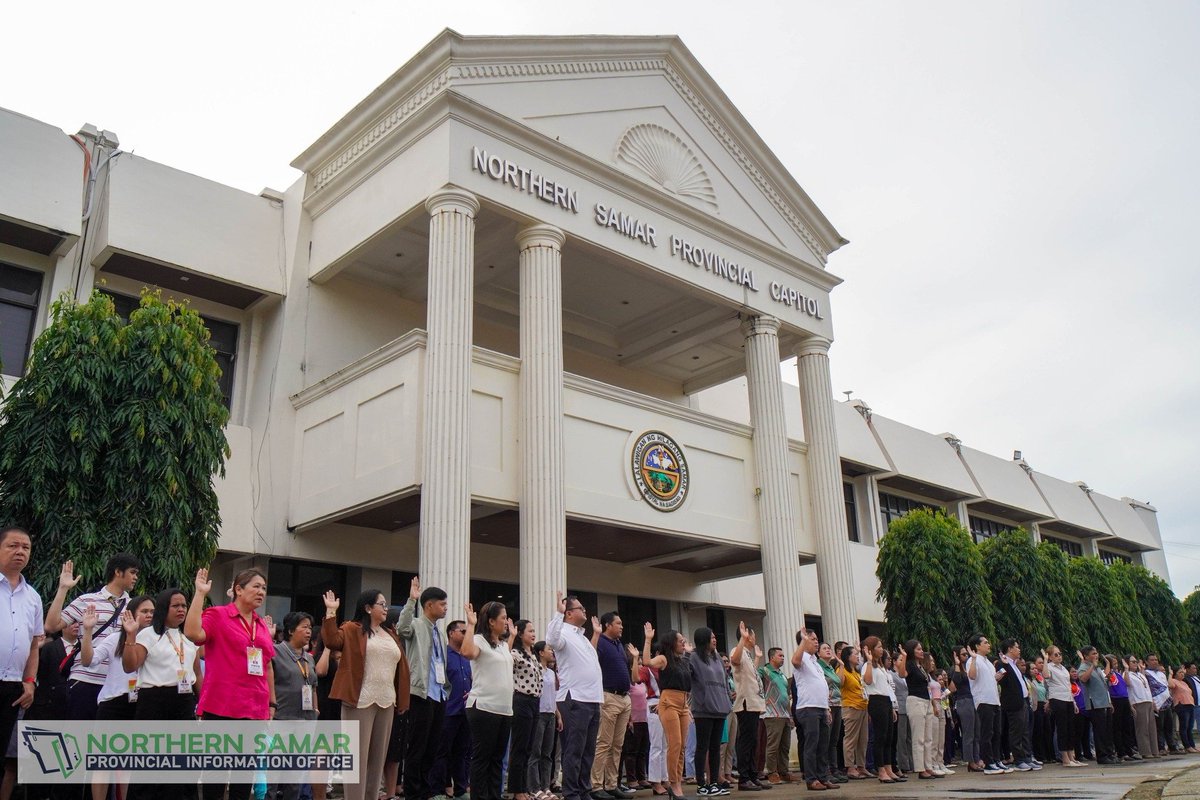 nsamarpio's tweet photo. Provincial Government marks first Monday of 2025 with renewed commitment to public service https://t.co/cgrysPR5vF