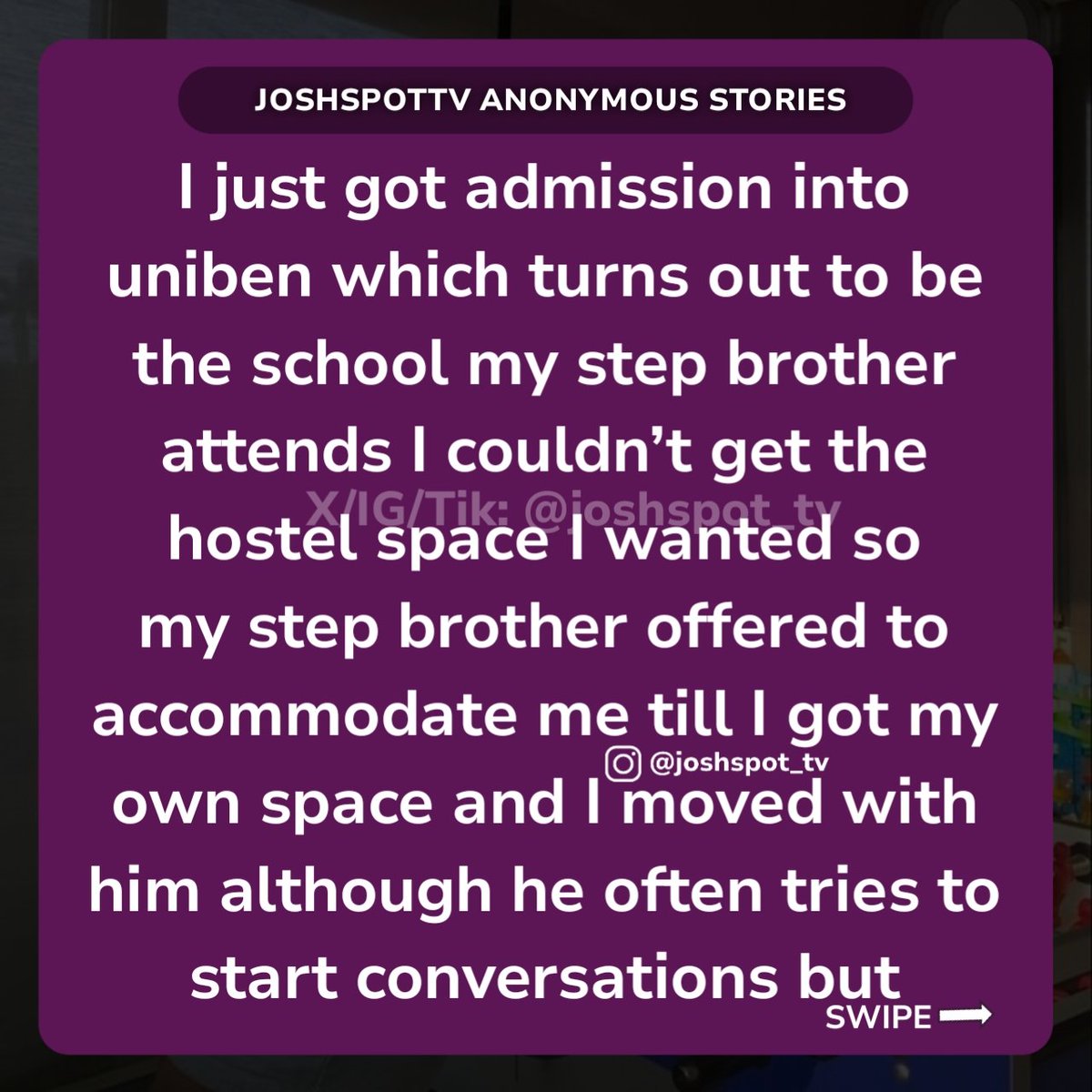 "If you never taste your step brother before, you dey miss ooo🥹❤️, let me tell you my story"

A thread 🍿👇