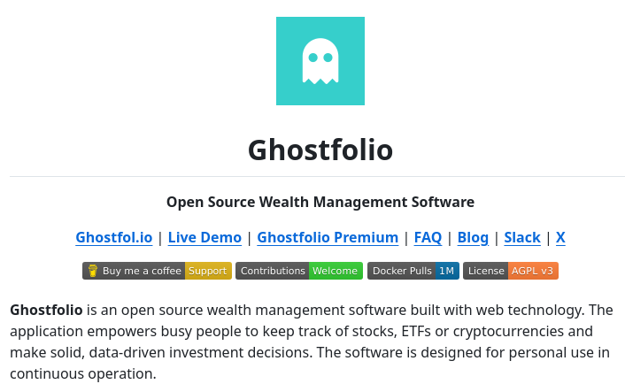Open source wealth management software to track stocks, ETFs, and cryptocurrencies, built with TypeScript, NestJS, Angular, Prisma, and Redis