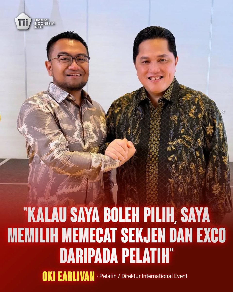 likromiahooy's tweet photo. Ada apa dengan Sekjen dan Exco PSSI.....?
👀👀👀
#PSSI #TimnasDay #TimnasIndonesia #shintaeyong https://t.co/8D1iWd1dZ8