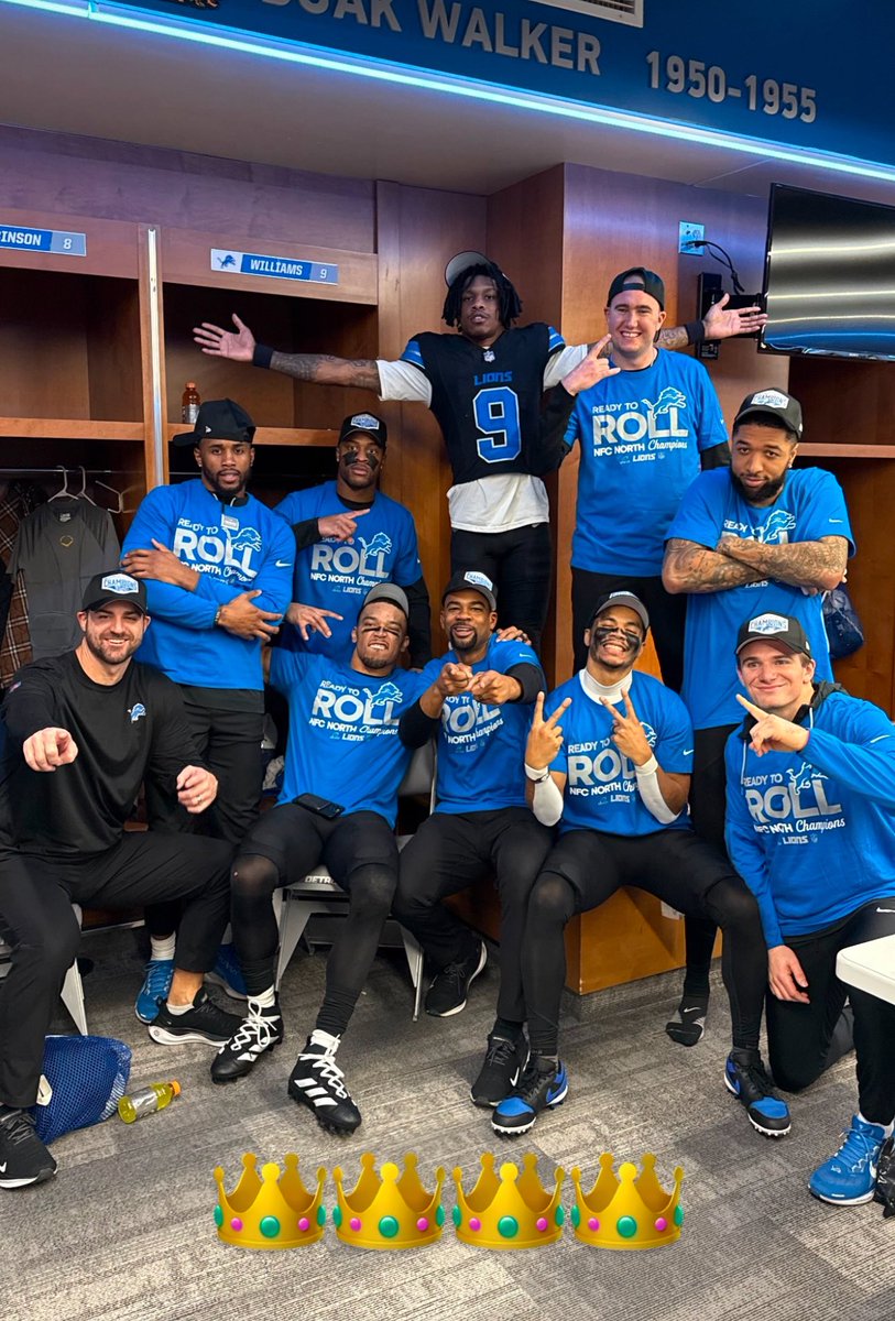 THE NFC RUNS THROUGH DETROIT 👑

#OnePride