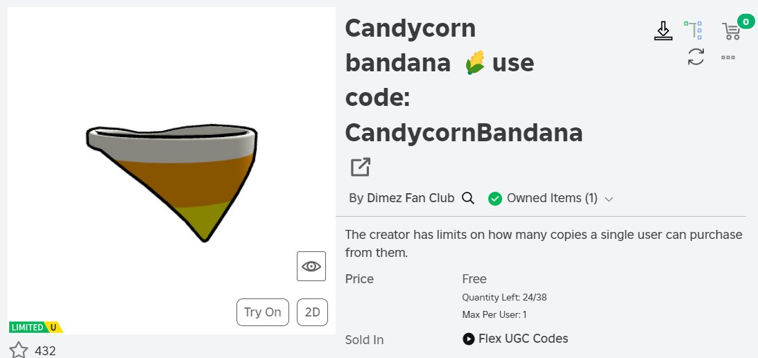 Giveaway for Candycorn Bandana!
Very simple reqs!
Just follow me, <a href="/MongolSainaa/">Candycorn 🌽🇲🇳</a> <a href="/ReporterYup/">ReporterYup</a> 
❤️Like
♻️Retweet
💬and Comment!
No proofs needed :D
Ends on the 15th!