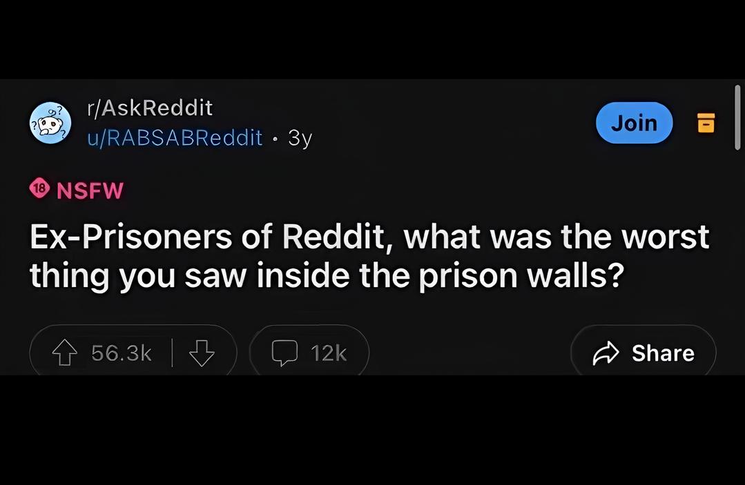 Reportnaire's tweet image. Ex-prisoners reveal the most shocking things they witnessed behind bars.

You won’t believe what happens inside prison walls. This thread 🧵 will leave you speechless 🤯.