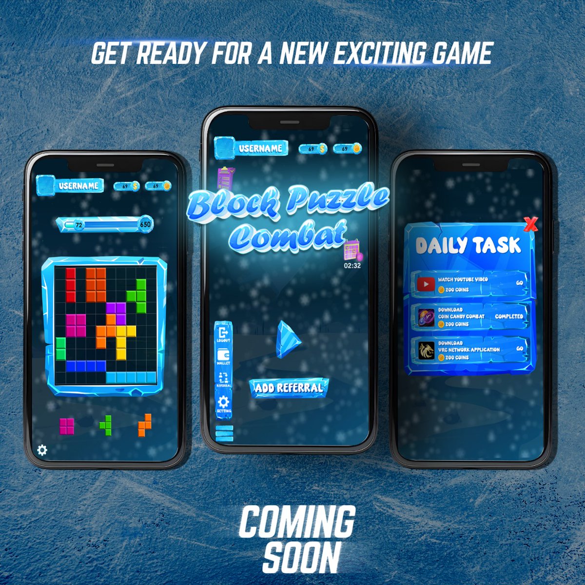 Blocklabtech's tweet photo. Gear up for the ultimate gaming adventure! 🎮 Block Puzzle Combat is launching soon!

#BlockPuzzleCombat #NewGameAlert #PuzzleFun #ChallengeAccepted #GamingExcitement #ComingSoon https://t.co/gwKIce5Jok