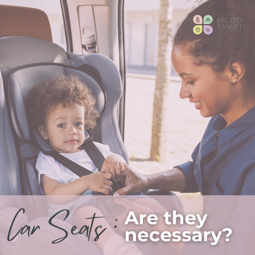 TjijaKand's tweet image. Each year, children are killed or injured in motor vehicle accidents with many of them being unrestrained passengers.
Injuries can be prevented by the proper use car seats while travelling.
A car seat is the best way to keep your baby or child safe in the car.