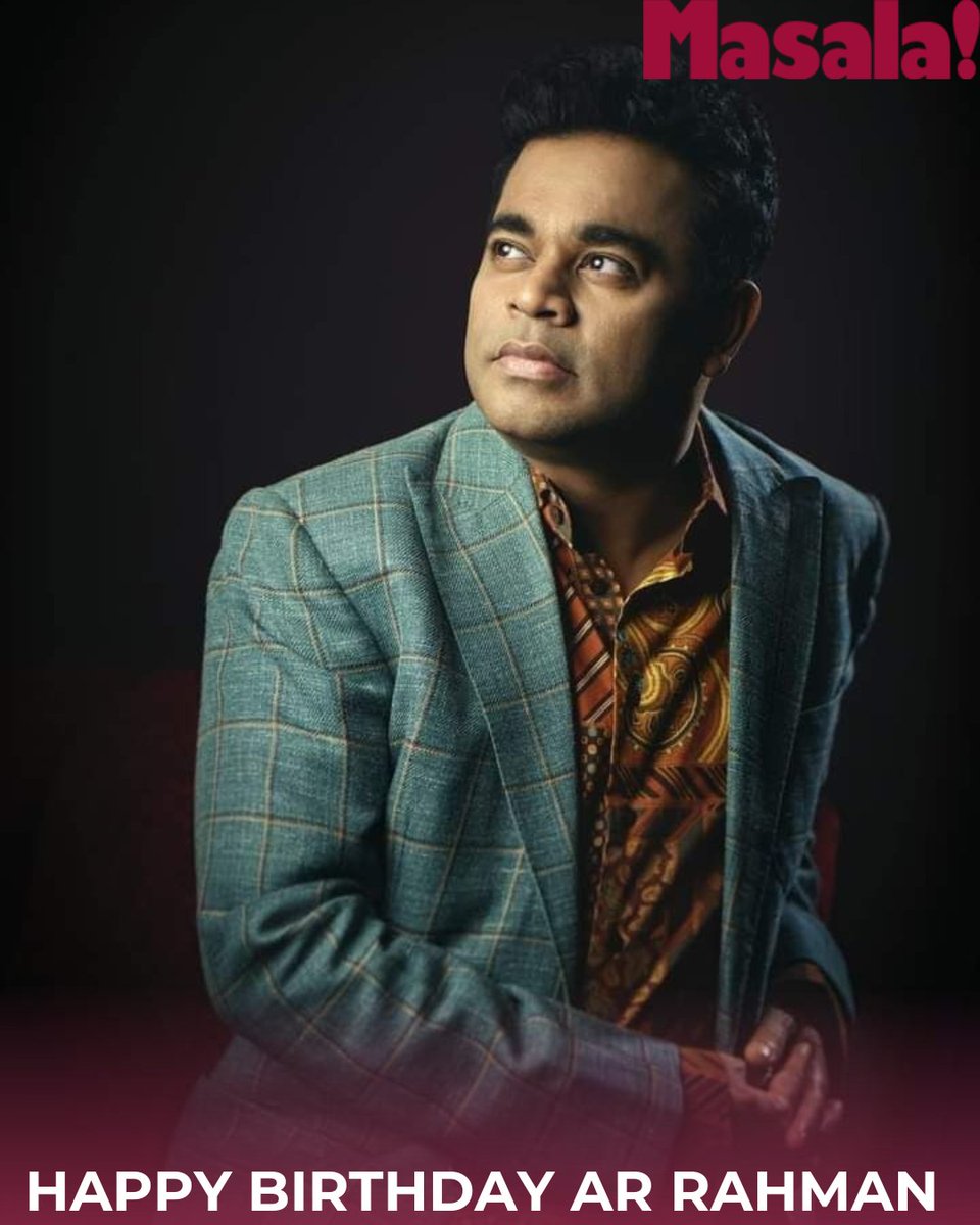 masalauae's tweet photo. Here's to the magic-maker, #ARRahman, on his birthday! 🎶
From the enchanting #ChaiyyaChaiyya to the dreamy #AgarTumSaathHo, and the unforgettable beats of #DilSeRe—his music is a timeless gift to us all. 🌟
#HappyBirthdayARRahman https://t.co/sd6omLucq6