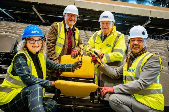 A new £45.8 million performance and events venue in Derby city centre has moved a step closer to completion after the final auditorium seat was recently fixed into place.

Read more 👉 buff.ly/41B1irB

#InvestInDerby #UKCapitalforInnovation @becketwelllive <a href="/DerbyCC/">Derby City Council</a>