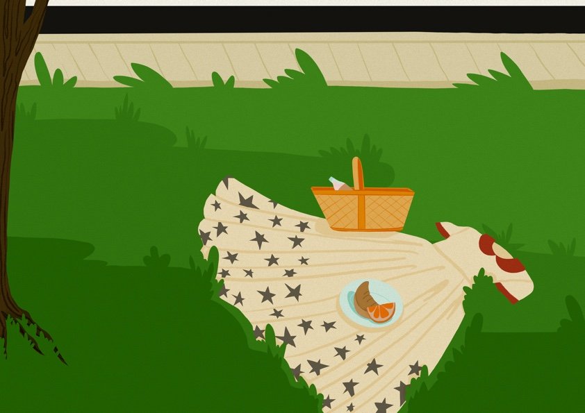 A Dress With Black Stars
By:<a href="/BarrieHere/">Barrie Cole</a> 
.
.
#Illustration by: Iuniki Dkhar 
.
.
.
Click the link below to read the full piece.
halfandone.com/a-dress-with-b…