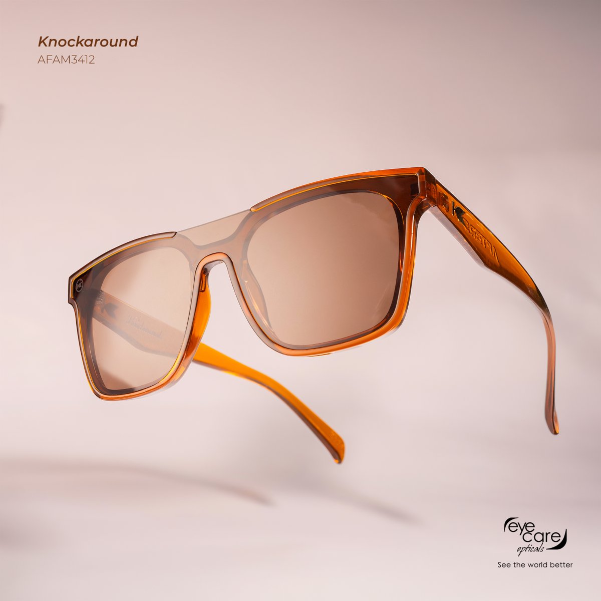 EyecareMaldives's tweet image. This Knockaround sunglass in mahogany with amber lenses bring coffee-colored zen to your day and style to your night. UV400 protection + impact resistance = your perfect partner for any plan. 😎

#EyeCare #SeeTheWorldBetter #Knockaround #Sunglass