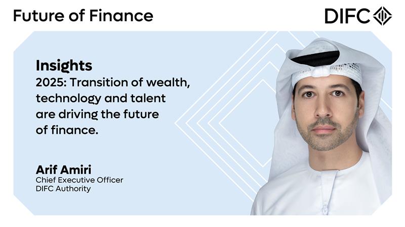 DIFC's tweet image. What is going to drive the future of finance in 2025? Arif Amiri, Chief Executive Officer of #DIFC Authority, shares insights on the three pillars that are driving the region&apos;s finance industry. Read more: tinyurl.com/2dd4uv9h #FutureOfFinance #FinTech #Innovation