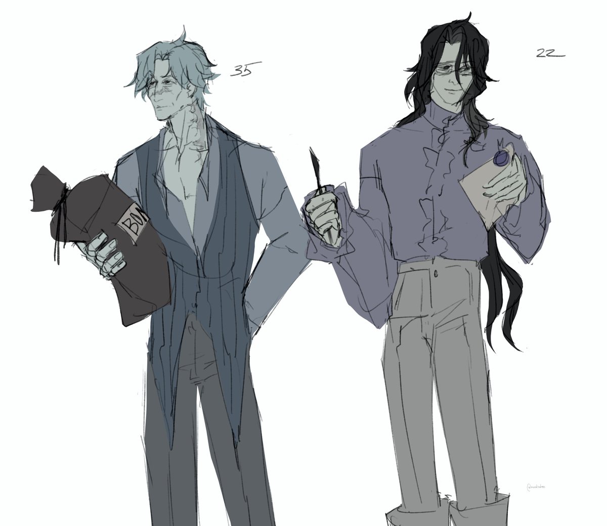 snekoden's tweet photo. steampunk v.4 lads, but 10 years younger https://t.co/J8zam7B1rw