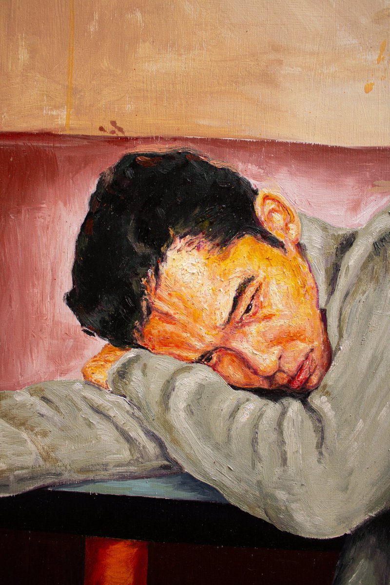 espouy_art's tweet photo. Que triste puede ser a veces la pintura... 
"Ahora lo sé", óleo sobre tabla, Espouy. https://t.co/BtiQ2fTwVd