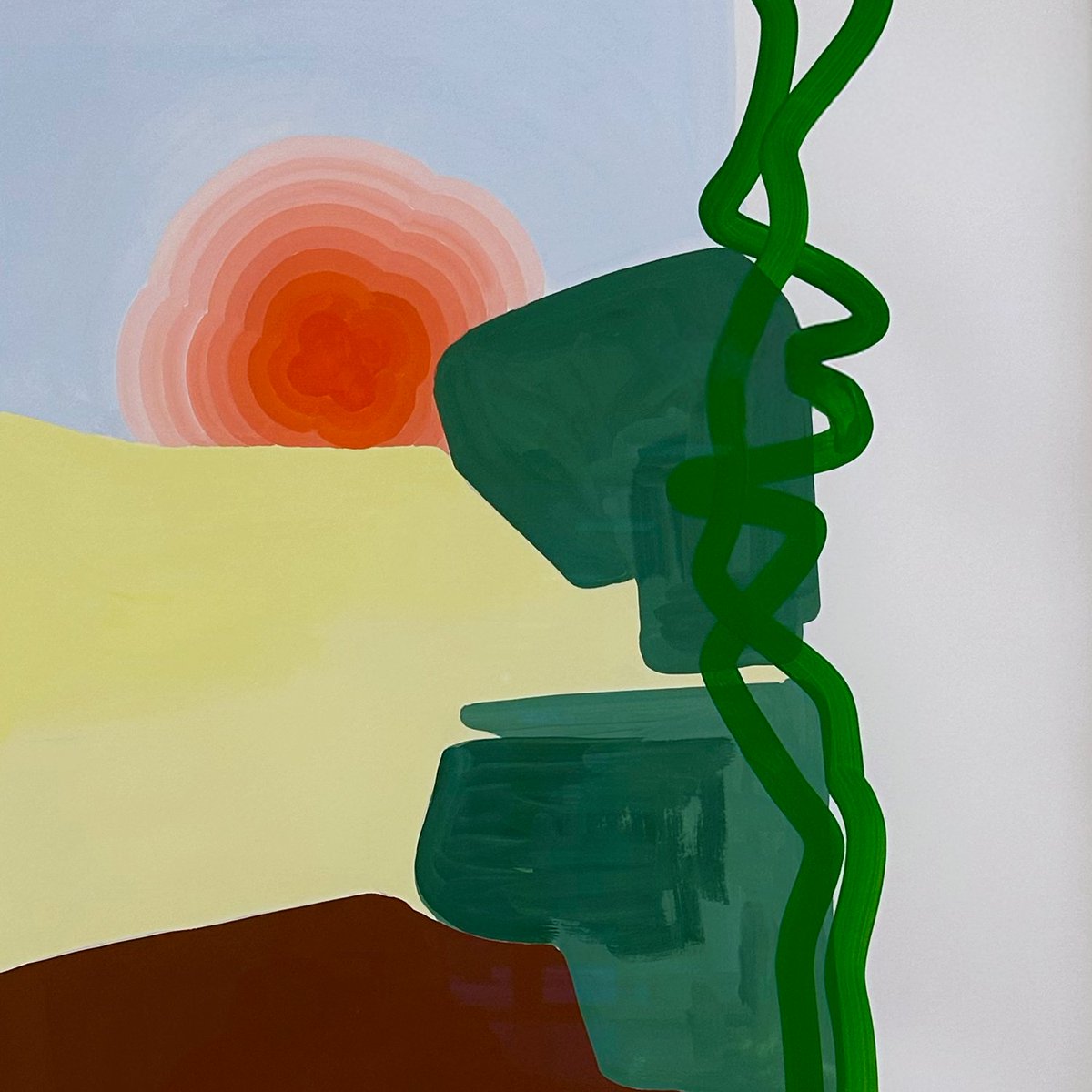 🌀 “Millepatte - Tusindben” 8.0 🌀

🖼️ Painting - Marielle Paul
"Soleil fleur," 2021
Gouache on Vinci paper
120 x 80 cm

🖼️ Painting - Marielle Paul
"Soleil fleur et blocs verts," 2020
Gouache on Vinci paper
120 x 80 cm

👉The #exhibition is free and open until January 17, 2025.