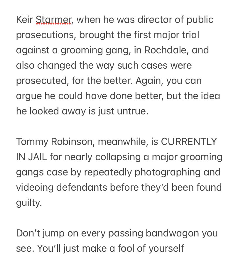I see the dutch far right is inevitably now going all in on the Musk/Robinson/grooming stuff. So just for the record, for followers who may not be aware of the UK details: