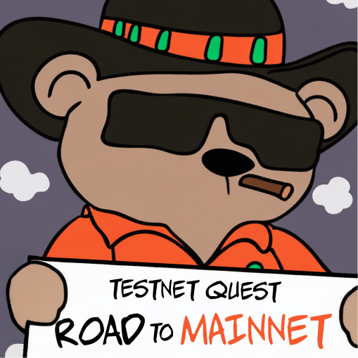 Henlo world🐻❤️

Our Final (god damn finally) Testnet Quest “Road To Mainnet” is LIVE!

Who's ready for the final rush. RFB? Airdrop? Who knows. Just come play ALL-IN!

(1/4)