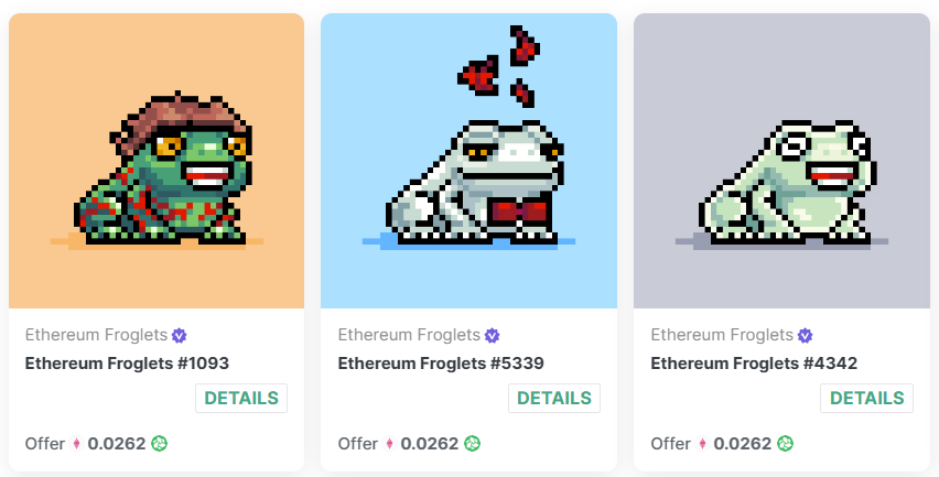 Since hopping into the <a href="/efrogs_on_linea/">Ethereum Frogs 🐸</a> pond, I thought, Why not kick off this friendship with some giveaways for 3 weeks. 🎁

These 3 froglets🐸 (1 each week)

&amp; 3M $FOXX tokens.🦊 (1M to 10 degen each week).
 
To join the 1st croaking good raffle:🎰

🟠Follow @FoxxOfLinea